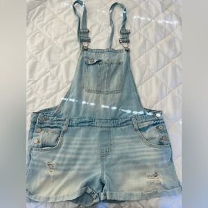 lei Light Blue Denim Overalls